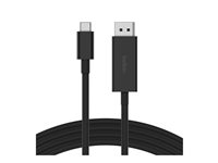 Belkin CONNECT - Adapterkabel - 24 pin USB-C (han) til DisplayPort (han) - DisplayPort 1.4 - 2 m - 4K support, 8K support - sort AVC014BT2MBK