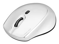 PORT Connect SILENT - Mus - optisk - trådløs - 2.4 GHz - USB / USB-C trådløse modtagere - hvid 900714