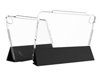 Zagg Crystal Palace - Flipomslag til tablet - ultratynd - grafen - klar - for Apple 13-inch iPad Air Wi-Fi, Wi-Fi + Cellular 702314334