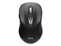PORT Connect Professional EXPERT - Mus - genopladelig - optisk - 6 knapper - trådløs - Bluetooth 900720