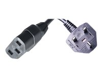 HPE - Strømkabel - BS 1363A (han) til power IEC 60320 C13 - 1.9 m J9884A