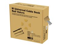 Multibrackets M Universal Cable Sock Touch Fastener - Kabelorganisator - sølv 7350022732841