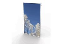 HI-ND - Komponenter til montering (front cover) - for fladt panel - metal - hvid - skærmstørrelse: 32" - kiosk FC3212-0201-01