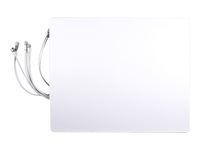 Cisco Meraki Narrow Patch - Antenne - 11,2 dBi (til 2,4 GHz), 10,8 dBi (til 5 GHz) - retnings - Til montering på væg, stangmontering, indendørs - for Cisco Meraki MR53E MA-ANT-3-F6