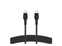 Belkin BoostCharge - USB-kabel - USB-C (han) til USB-C (han) - 2 m - sort CAB011BT2MBK