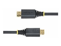 StarTech.com - High Speed - HDMI-kabel - HDMI han til HDMI han - 2 m - afskærmet - sort - halogenfri, passivt, 4K60 Hz support, 1440p (UWQHD) support 144 Hz, 1080p support 240 Hz HDMI2-CABLE-GRIP-2M