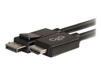 C2G 10ft DisplayPort to HDMI Cable - DP to HDMI Adapter Cable - M/M - DisplayPort kabel - DisplayPort (han) til HDMI (han) - 3.048 m - sort 54327