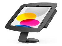 Compulocks iPad Air 10.9" (4-5th Gen) Space Enclosure Core Counter Stand or Wall Mount - Indelukke - for tablet - fikseret 45 grader - metal - sort - vægmonterbar - for Apple 10.9-inch iPad Air Wi-Fi, Wi-Fi + Cellular 111B109IPDSB