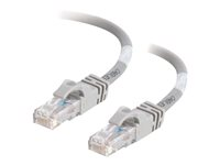 C2G Cat6 Booted Unshielded (UTP) Network Patch Cable - Patchkabel - RJ-45 (han) til RJ-45 (han) - 50 m - UTP - CAT 6 - formet, knastfri, strenget - grå 83376