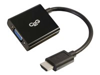 C2G HDMI to VGA Adapter - HDMI to VGA Converter - M/F - Video transformer - HDMI - VGA - sort 41350
