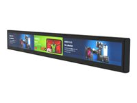 Instore Screen INSHELF - 24" Diagonal klasse LCD fladskærm - digital skiltning 1920 X 165 - sort 4ZF0W90165