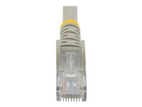 StarTech.com 10m CAT6 Ethernet Cable, 10 Gigabit Snagless RJ45 650MHz 100W PoE Patch Cord, CAT 6 10GbE UTP Network Cable w/Strain Relief, Grey, Fluke Tested/Wiring is UL Certified/TIA - Category 6 - 24AWG (N6PATC10MGR) - Patchkabel - RJ-45 (han) til RJ-45 (han) - 10 m - UTP - CAT 6 - knastfri - grå N6PATC10MGR