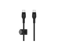 Belkin BoostCharge - USB-kabel - 24 pin USB-C (han) til 24 pin USB-C (han) - 3 m - sort CAB011BT3MBK