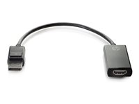 HP - Videoadapter - DisplayPort han til HDMI hun - 4K support - for Elite t655; Pro t550; Workstation Z4 G5, Z6 G5 2JA63AA