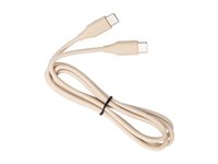Jabra - USB-kabel - 24 pin USB-C (han) til 24 pin USB-C (han) - 1.2 m - beige 14208-34