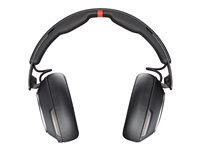 Poly Voyager Surround 85 - Voyager Surround 80 series - headset - fuld størrelse - Bluetooth - trådløs - aktiv støjfjerning - USB-C via Bluetooth adapter - sort - UC-certificeret 8G7T7AA