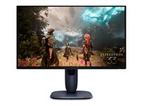 Alienware 27 4K QD-OLED Gaming Monitor AW2725Q - OLED-monitor - gaming - 27" (26.7" til at se) - 3840 x 2160 4K @ 240 Hz - 1000 cd/m² - 1500000:1 - DisplayHDR 400 True Black - 0.03 ms - 2xHDMI, DisplayPort - BTO - med 3 års Advanced Exchange Basic Warrant GAME-AW2725Q