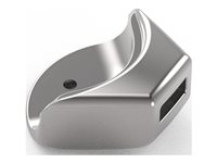 Compulocks Ledge Lock Adapter for MacBook Air 15" M2-M4 Silver - Sikkerhedslås til systen - for Apple MacBook Air (15.3 tommer, M2, Midt 2023) MBALDG05