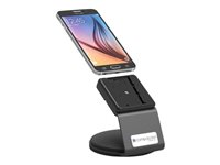 Compulocks Universal EMV Smartphone Security Stand - Stativ - for mobile enheder - låsbar - sort - vægmonterbar, skrivebord, disk 199BSLDDCKB
