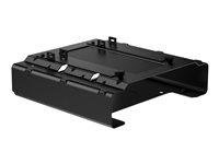 HP B200 - Monteringssæt (monteringsbøjle) - for monitor/mini-PC - sort - skærmstørrelse: op til 27" 762T5AA