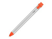 Logitech Crayon - Digitalpen - trådløs - intens sorbet - for Apple 10.2-inch iPad (7th, 8th, 9th generation); 10.5-inch iPad Air (3rd generation); 10.9-inch iPad Air (4th generation); 11-inch iPad Pro (1th ,2nd, 3rd generation); 12.9-inch iPad Pro (3rd ,4th,5th generation); 9.7-inch iPad (6th generation); iPad mini (5th generation, 6th generation) 951-000034