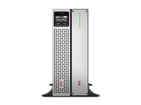 APC Smart-UPS On-Line SRTL1000RM4UXLI - UPS (rackversion) (høj densitet) - AC 220/230 V - 900 Watt - 1000 VA - Litiumion - RS-232, USB, Ethernet - output-stikforbindelser: 8 - 4U - 1.83 m ledning - sort med sølvfrontkant SRTL1000RM4UXLI