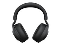 Jabra Evolve2 85 UC Stereo - Headset - fuld størrelse - Bluetooth - trådløs, kablet - aktiv støjfjerning - 3,5 mm jackstik - støjisolerende - sort 28599-989-899