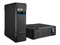 Eaton 9SX Gen2 9SX8KIRT4UG2 - UPS (rackversion) - AC 200/208/220/230/240/250 V - 8000 Watt - 8000 VA - 1-faset - 7 At - RS-232, USB - output-stikforbindelser: 13 - PFC - 4U - 19" - sort 9SX8KIRT4UG2