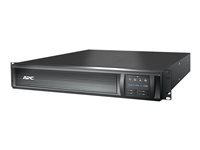APC Smart-UPS X 1500 Rack/Tower LCD - UPS (rackversion) - AC 230 V - 1200 Watt - 1500 VA - RS-232, USB - output-stikforbindelser: 8 - 2U - sort - for P/N: AR4018SPX432, AR4024SP, AR4024SPX429, AR4024SPX431, AR4024SPX432, NBWL0356A SMX1500RMI2U