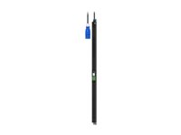 APC EasyPDU EPDU2116M - Strømfordelingsenhed (rackversion) - med måler - AC 230 V - 3680 VA - 1-faset - Ethernet 10/100/1000, serial, USB - input: IEC 60309 2P+E - output-stikforbindelser: 21 (18 x IEC 60320 C13, 3 x IEC 60320 C19) - 0U - 3 m ledning - sort EPDU2116M