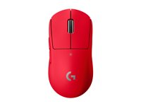 Logitech G PRO X SUPERLIGHT 2 SE - Mus - gaming - optisk - 5 knapper - trådløs - 2.4 GHz - USB Logitech LIGHTSPEED-modtager - rød 910-007552
