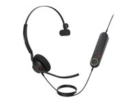 Jabra Engage 40 Mono - Headset - på øret - kablet - USB-C, USB-A - støjisolerende - Optimeret til UC 4093-419-269
